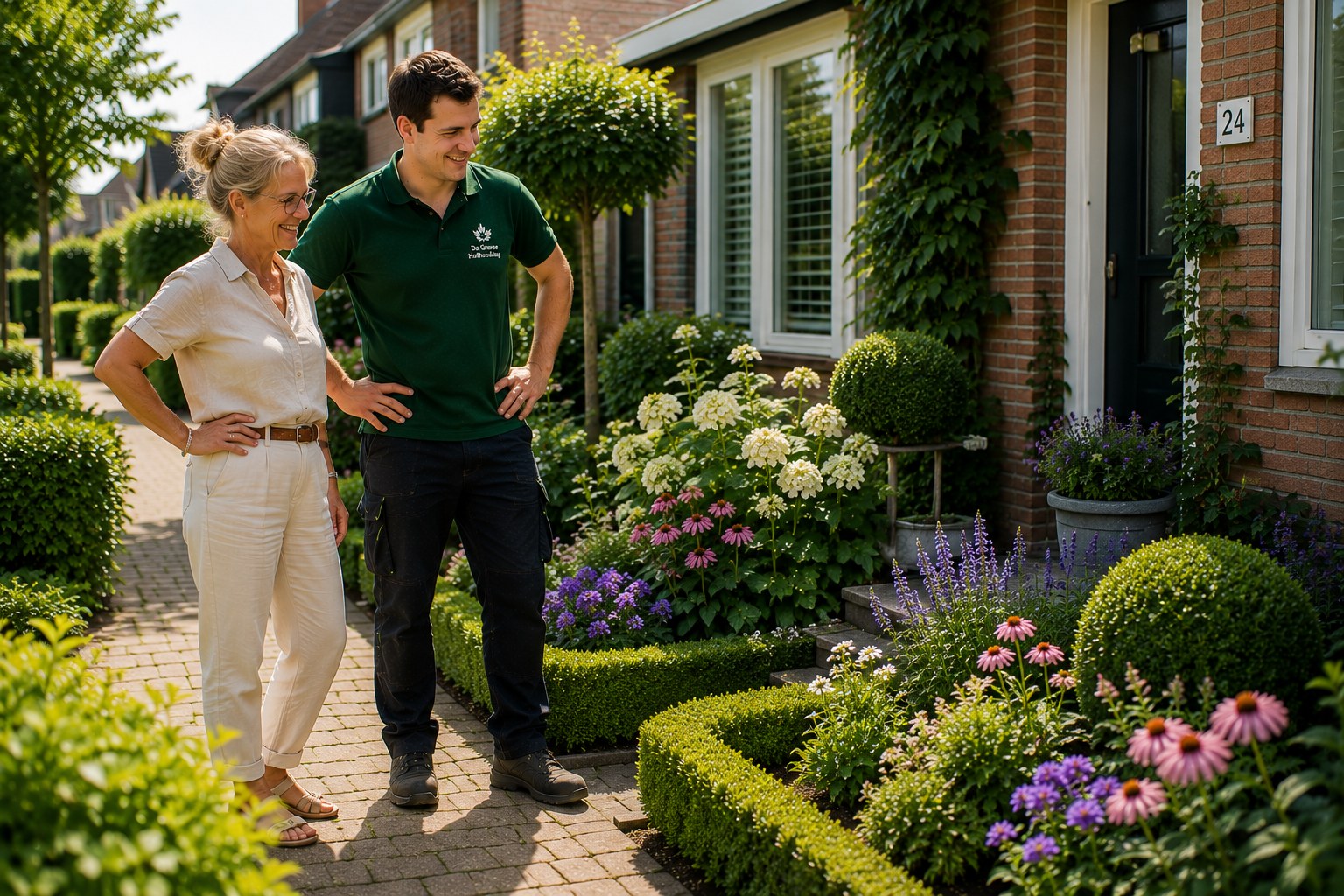 Mooie tuin